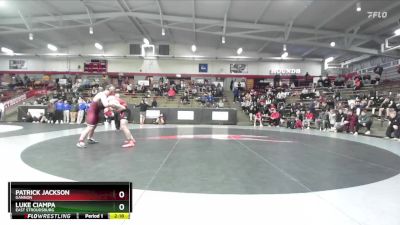 184 lbs Quarterfinal - Luke Ciampa, East Stroudsburg vs Patrick Jackson, Gannon