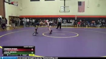 138 lbs Champ. Round 1 - Andrew Ryden, Machesney Park (HARLEM) vs Josue Orozco, ROUND LAKE