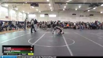 132 lbs Round 2 (6 Team) - Eli Carr, All-American vs Hunter Spitznogle, Polar Bear Ex