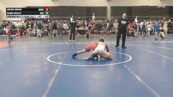 131 lbs Rr Rnd 5 - Arjan Singh, Mat Assassins White - ESE vs Gabe Gallo, ICWL Bruisers Elite - ESE