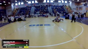 106 Gold Quarterfinal - Joseph Handley, George Jenkins vs Brayden Miller, Fleming Island