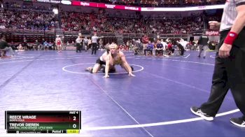 2A-215 lbs Cons. Round 2 - Trevor Dieren, Central Lyon/George-Little Rock vs Reece Wrage, North Polk