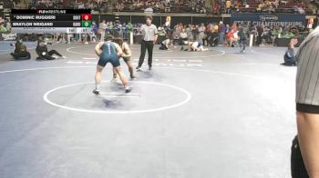 D 1 150 lbs Cons. Round 2 - Dominic Ruggieri, Southside vs Braylon Weigand, Baton Rouge