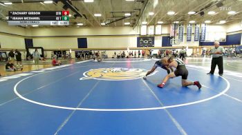 165 lbs Semifinal - Zachary Gibson, St. Francis vs Isaiah McDaniel, Kd Trained