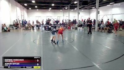 92 lbs Round 3 (8 Team) - Dominic Marchack, Missouri Red vs Korvin Bayles, Utah