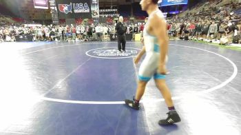 126 lbs Cons 8 #2 - Benjamin Bast, Wisconsin vs Moses Mendoza, California