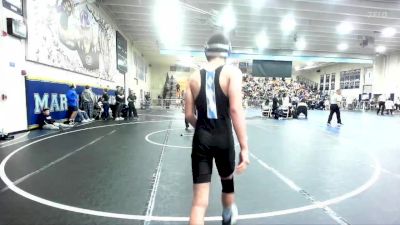 120 lbs Champ. Round 3 - Charles Cohen, Corona Del Mar vs Hunter Jauregui, Fountain Valley