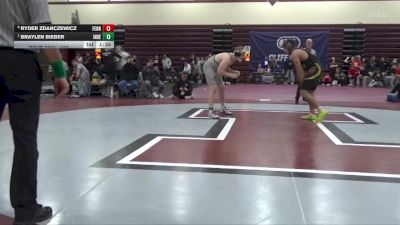 190 lbs 1st Place Match - Braylen Bieber, Independence vs Ryder Zdanczewicz, Fennimore