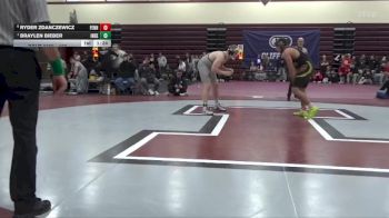 190 lbs 1st Place Match - Braylen Bieber, Independence vs Ryder Zdanczewicz, Fennimore