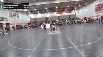 106 lbs Champ. Round 1 - Isaiah Balderrama, Canyon View vs Rylee Miller, Elder