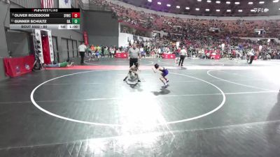 60 lbs Cons. Round 5 - Oliver Rozeboom, Stoughton Vikings Wrestling Club vs Gunner Schultz, Gillett/Suring
