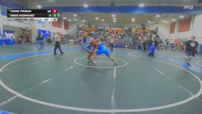 285 lbs Champ. Round 2 - Chane Truman, Garey vs Jesus Rodriguez, Fountain Valley