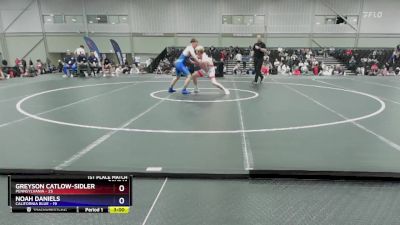 165 lbs Placement Matches (8 Team) - Greyson Catlow-Sidler, Pennsylvania vs Noah Daniels, California Blue