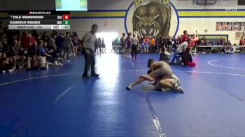 150 lbs Champ. Round 1 - Cole Hemmingsen, Dallas Center-Grimes vs Kameron Kremer, Independence