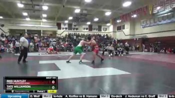 285 lbs Round 1 - Tate Williamson, Osage vs Reid Huntley, Clarion-Goldfield-Dows