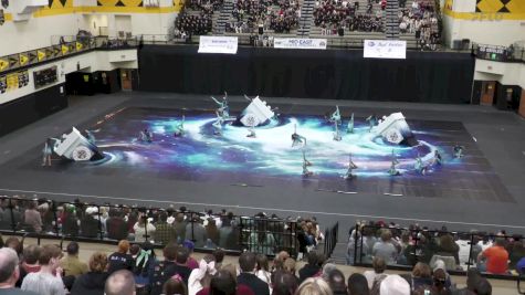 Fishers HS "Fishers IN" at 2025 WGI Guard Mideast Power Regional