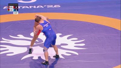 125 kg Qualif. - Nambardagva Batbayar, Mongolia vs Dzianis Khramiankou, Belarus