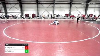 157 lbs Round Of 32 - Felix Clayton, Wesleyan vs Shea Parkis, US Merchant Marine Academy