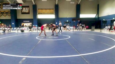 157 lbs Cons. Round 1 - Jackson Fulcher, Marymount vs Max Landrum, Belmont Abbey