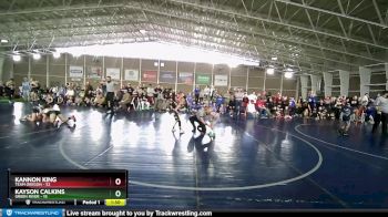 45 lbs Quarters & Wb (16 Team) - Kannon King, Team Oregon vs Kayson Calkins, Green River