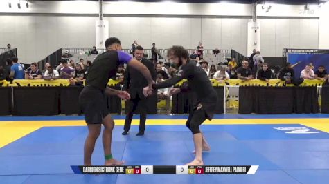 Jeffrey Maxwell Palmeri vs Darrion Sistrunk Gene 2024 World IBJJF Jiu-Jitsu No-Gi Championship