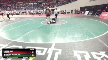 5A-157 lbs Quarterfinal - Kamdyn Wardlaw, Thurston vs Jared Ake, Redmond