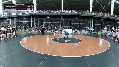 105 lbs Libertie Nigh, Ohio Gray vs Killian Evans, Missouri Blue