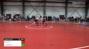 149 lbs Quarterfinal - Mike Vietri, Springfield vs Jared Osborne, Johns Hopkins