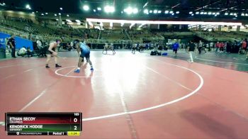 165 lbs Champ. Round 2 - Ethan Secoy, Columbus vs Kendrick Hodge, Somerset