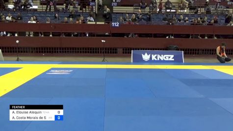 Nadia Frankland vs Morgan Leigh Black 2024 Pan IBJJF Jiu-Jitsu No-Gi Championship