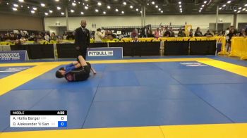 Austin Hollis Berger vs David Aleksander Yi Sanchez 2024 IBJJF Jiu-Jitsu CON International