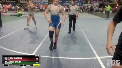 D 1 182 lbs Cons. Semi - Billy Edmonston, Live Oak vs Brandon Gainey, Holy Cross