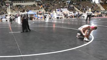 5A 120 lbs 1st Place Match - Stran Webb, Elmore County School vs Barrett Bowling, Beauregard HS