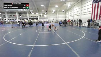 81 lbs 5th Place - Liam Ivatts, New England Gold WC vs Skylar Napolitano, Overcomer Training Center