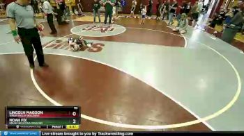 46-52 lbs Round 2 - Lincoln Magoon, Virgin Valley Bulldogs vs Noah Fix, Round Mountain Dragons