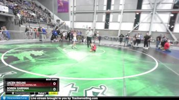 74 lbs Cons. Round 3 - Soren Garman, Spartan Youth WC vs Jacen Riojas, Victory Wrestling-Central WA