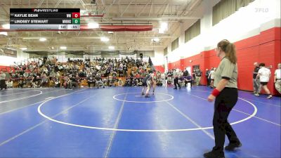132 lbs Consi Of 4 - Kaylie Bean, White Mountains vs Lindsey Stewart, Mascoma Valley