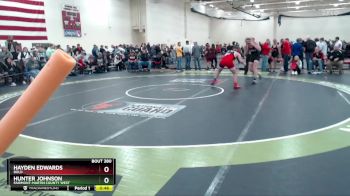 189 lbs Cons. Round 2 - Hunter Johnson, Fairmont-Martin County West vs Hayden Edwards, BOLD