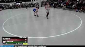 132 lbs Cons. Round 4 - Baron Miller, Ohio vs Ty Reeves, GRIT Athletics Wrestling Club