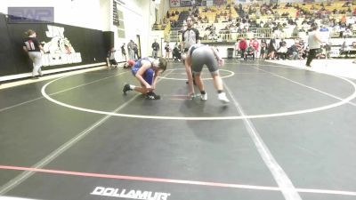 155-A lbs Consi Of 8 #2 - Eli Williams, Rogers Jr High vs Dylan Nelson, Har-Ber High School