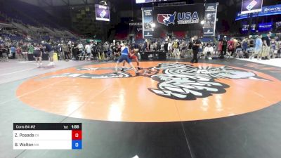 144 lbs Cons 64 #2 - Zachary Posada, CA vs Benjamin Walton, MA