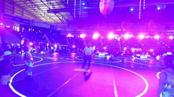 64 lbs Quarterfinal - Skylar Leber, Devils Wrestling vs Kalynda Smallwood, South Central Punisher WC