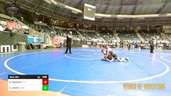 110 lbs 5th Place - Gage Rackley, Tuttle Elite Wrestling Club vs Cragen Smith, Triumph Wrestling Club