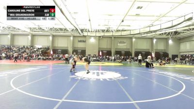 145 lbs Round Of 16 - Caroline Del Prete, Amity vs Mia Grandmaison, Jonathan Law