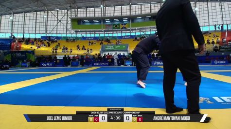 André Mantovani Moço vs Joel Leme Junior 2026 IBJJF Sul Americano Championship