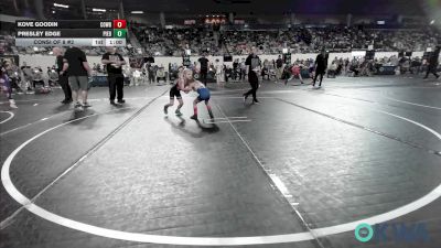 40 lbs Consi Of 8 #2 - Kove Goodin, Cowboy Wrestling Club vs Presley Edge, Piedmont