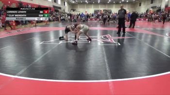100 lbs Round 4 - Lorenzo Lovato, Summit Wrestling Academy vs Clay Meredith, Victory School Of Wrestling