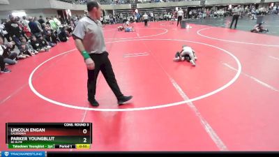 65 lbs Cons. Round 3 - Parker Youngblut, DC Elite vs Lincoln Engan, Caledonia