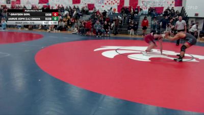 175 lbs Semifinal - Graysen Serl, W. F. West vs Jairus Joph (j.j.) Oraya, Black Hills