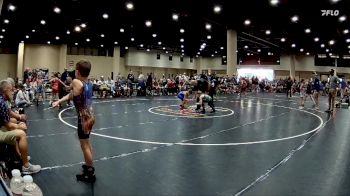 65 lbs Semis & 1st Wb (8 Team) - Jace Darwin, Brother Melchior vs Everett Davidson, Alabama Elite Black